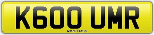 Kumar number plate k600 umr - number,