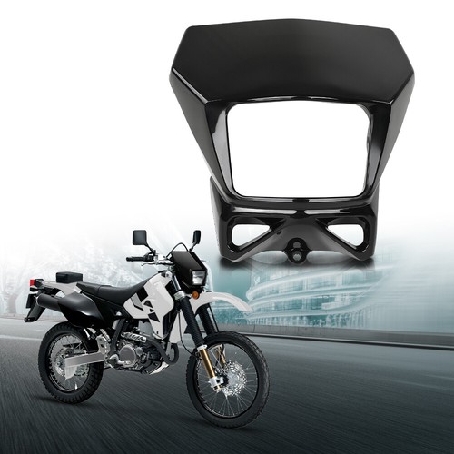 Headlight face cover - face, black