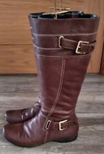 Women's Ecco Knee High Fur Lined Boots UK Size 39 VGC