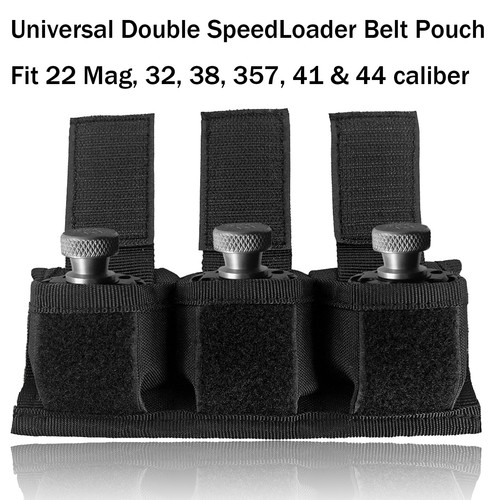 Tactical revolver clip triple - clip,