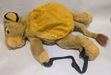 Vintage Disney Lion King Simba Stuff Kids Backpack
