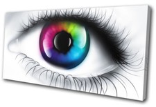 Rainbow Eye  Illustration