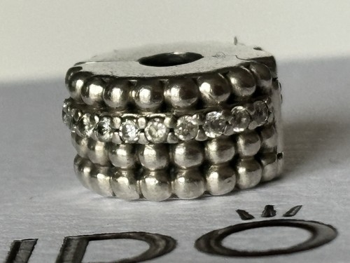 Pandora beaded clip stopper - beaded,