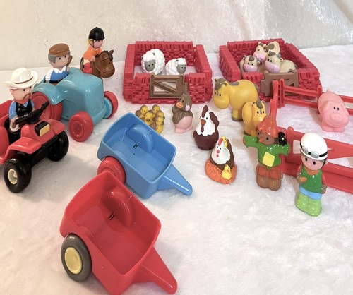 Happyland farm bundle tractor - bundle,