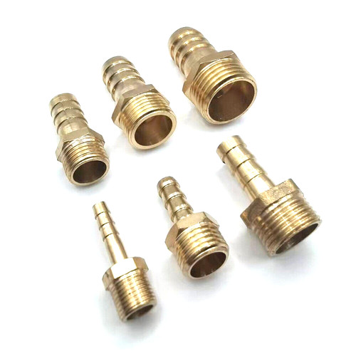 Unf male brass pipe fitting - unf,