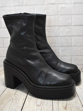 Womens black high heel zip - high,
