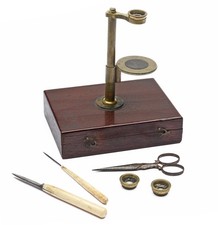 Vintage Travel Pocket Field Microscope