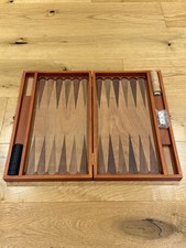 Italian Wooden Backgammon Set