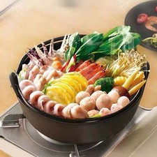 28cm Thick Cast Iron Cooking Pot for Large Family Meals and Gatherings