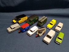 11 x CORGI /EFE 1/76 "00" GAUGE VARIOUS  VANS, TRIKES  V. GOOD UNBOXED
