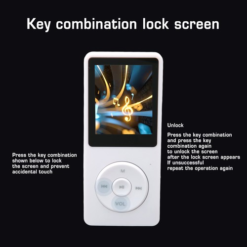 Mp3 mp4 player lightweight - player,