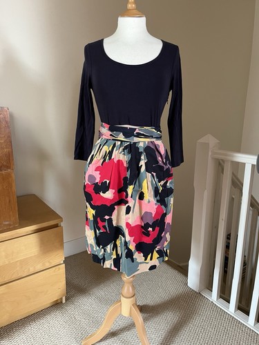 Dkny dress navy stretch - navy,