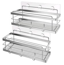 Shower Caddy 2 Pack Adhesive