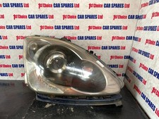 HONDA CIVIC HATCHBACK 5DR I-VTEC MK7 EU87 2005 DRIVER SIDE BLACK HEAD LIGHT LAMP