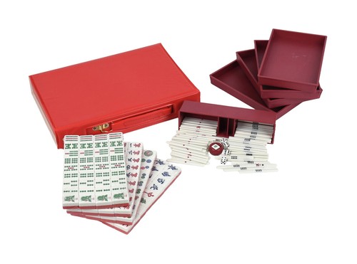 Mah jong set pvc - mah, case