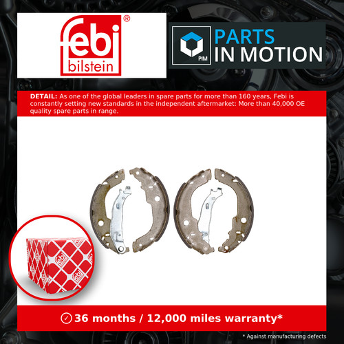 Brake shoes set fits - fits, peugeot