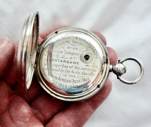 Sterling silver boer war welsh - silver,