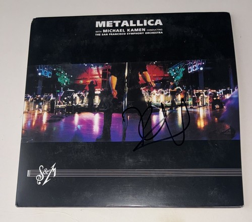 Signed kirk hammett metallica - signed,
