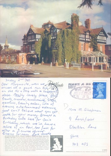 Alvaston hall hotel nantwich - alvaston,