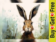 Adorable Rabbit Watercolor