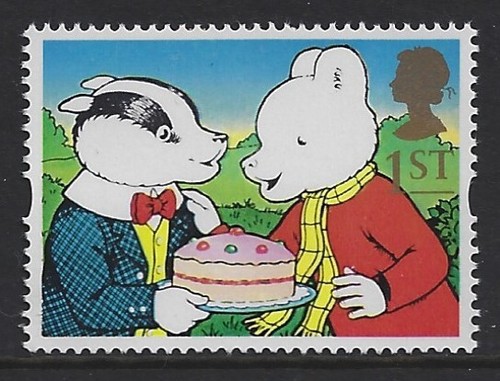 Bill badger rupert bear - bear, on