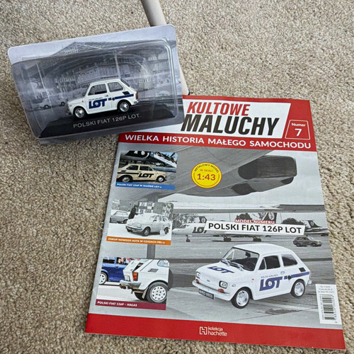 Hachette fiat 126p lot polish - hachette,