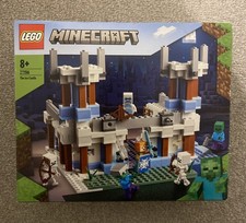 NEW SEALED LEGO Minecraft 21186 The Ice Castle - Some Box Wear - See Photos