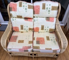 Two Seater Bamboo Sofa For