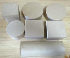 Assorted paper mache boxes - mache, (