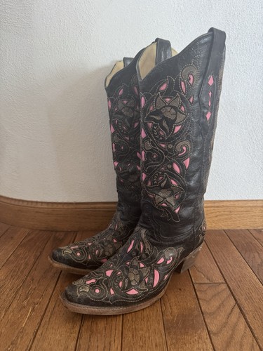 Corral vintage cowboy boots - corral,