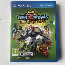 Invizimals The Resistance Sony Playstation PS Vita Rare UK PAL Game Complete