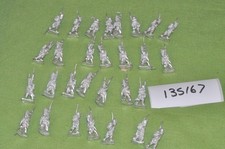28mm napoleonic / castings - french infantry 28 figs - (135167)