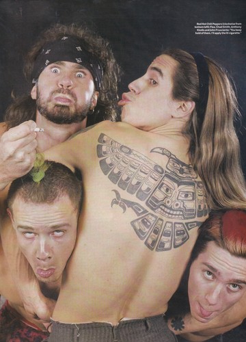 Red hot chili peppers - red,