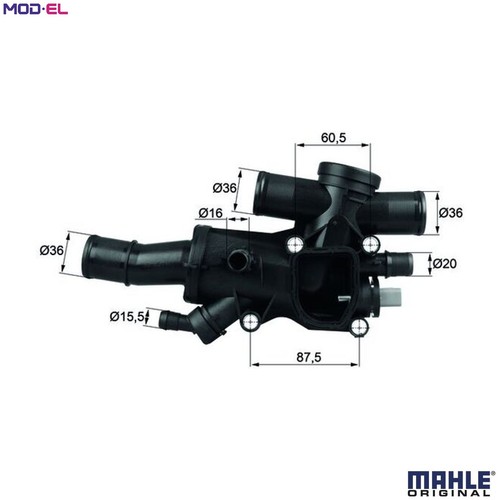 Thermostat coolant 83 - thermostat, th