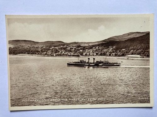 Steamer passing tighnabruaich - steamer,