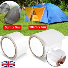 5m Clear Adhesive Repair Patch Tape Kit For Gazebo Tent Canvas Awning Sail Kites