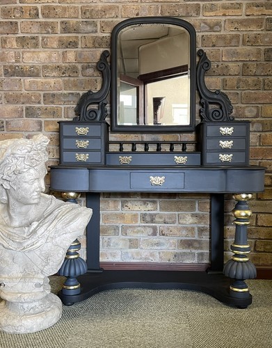 Antique dressing table with - antique,