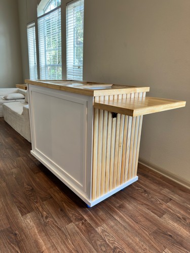 Collapsible charcuterie cart - charcuterie,