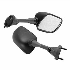 Motorcycle Rear View Mirrors Black For Kawasaki Ninja ZX6R 2005-08 ZX10R 2004-08