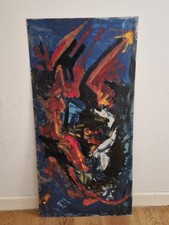 Naive Folk Art Abstract