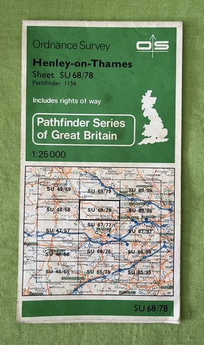 Vintage pathfinder map 1156 - vintage,
