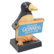 Guinness Penguin Figure Statue Cast Iron Mascot Ornament House Home Pub Bar