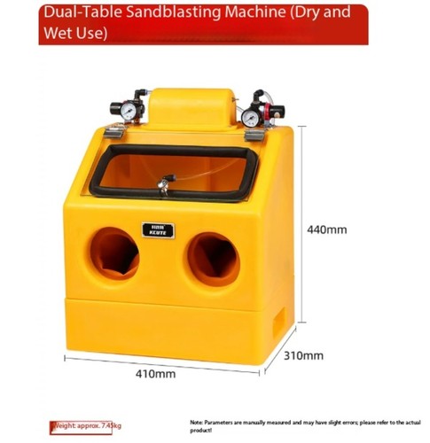 Trapezoidal sand blasting - sand,