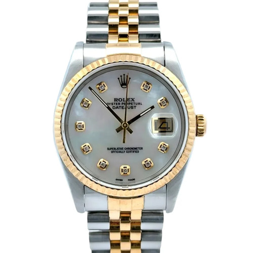 Rolex datejust custom mop - datejust,