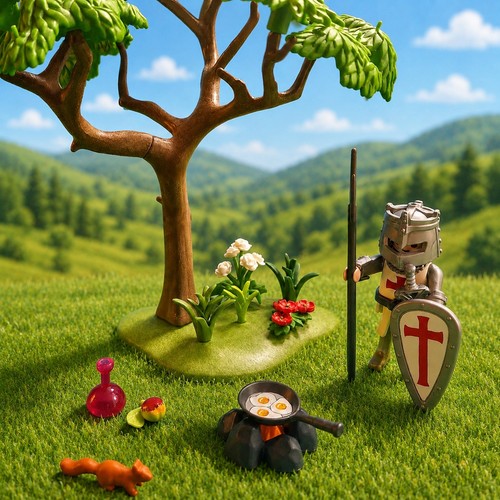 Playmobil knight templar - knight,
