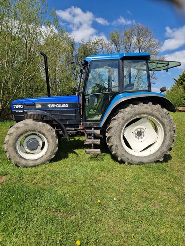 New holland ford 7840 tractor - ford,