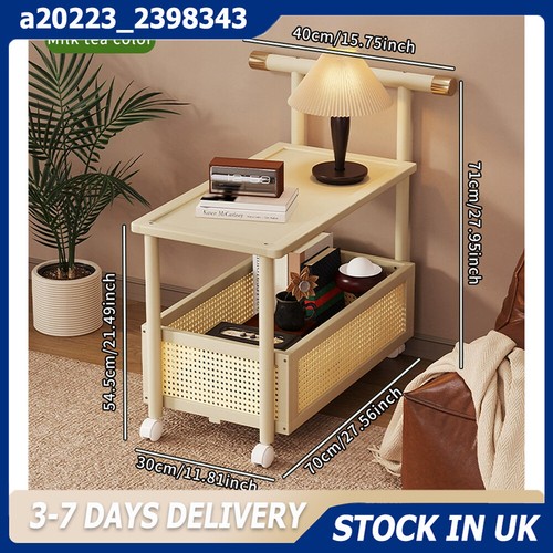Tier sofa side table - 2-tier,