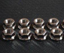 Yamaha TZR250 2ma 1KT R1-Z TDR250 Cylinder Barrel Titanium Nuts