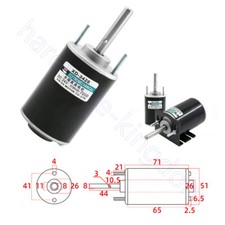 12V 24V DC Electric Motor 30W