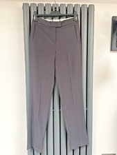 New Ex Chain store charcoal grey smart trousers size 8 long tall work